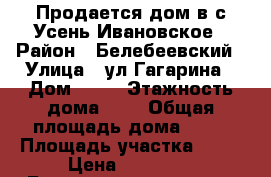 Продается дом в с.Усень-Ивановское › Район ­ Белебеевский › Улица ­ ул.Гагарина › Дом ­ 25 › Этажность дома ­ 1 › Общая площадь дома ­ 28 › Площадь участка ­ 33 › Цена ­ 90 000 - Башкортостан респ., Белебеевский р-н, Усень-Ивановское с. Недвижимость » Дома, коттеджи, дачи аренда   
